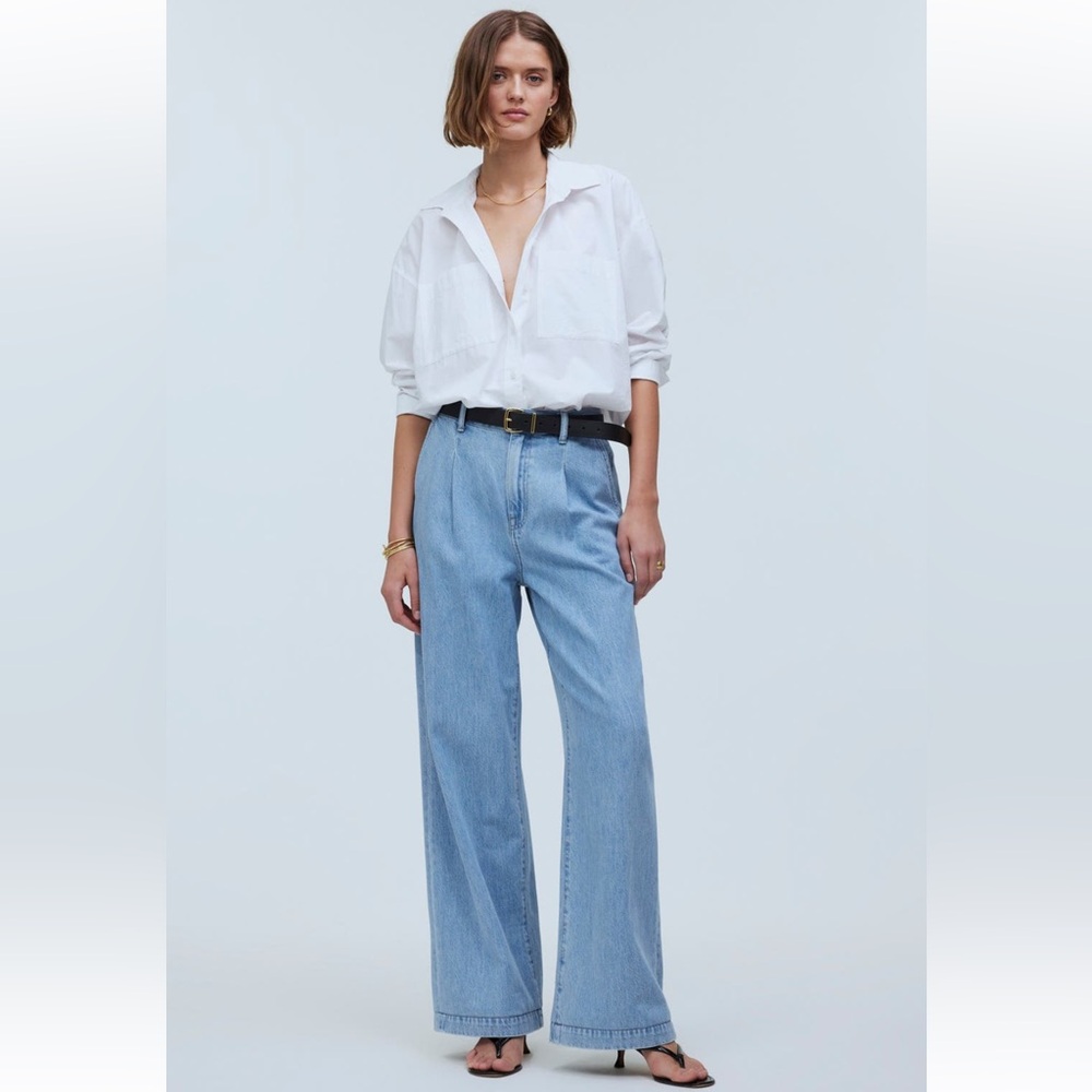 Madewell | Harlow High Waist Wide Leg Jeans